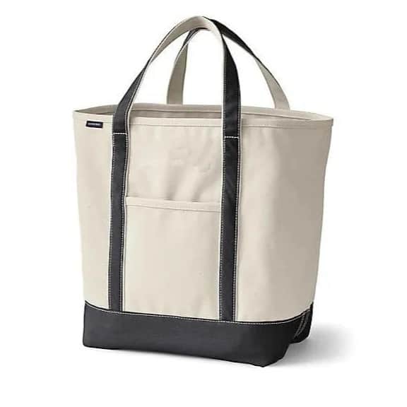 Canvas tote beach bags