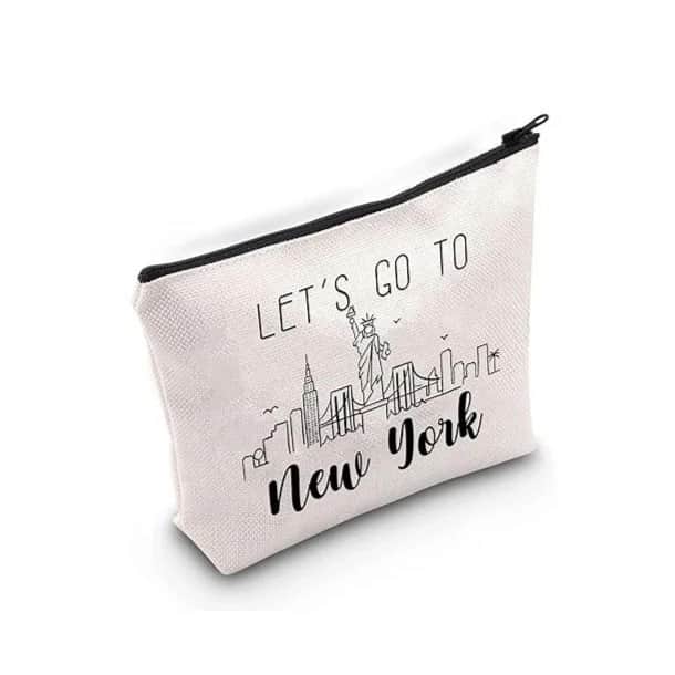 Canvas makeup bags