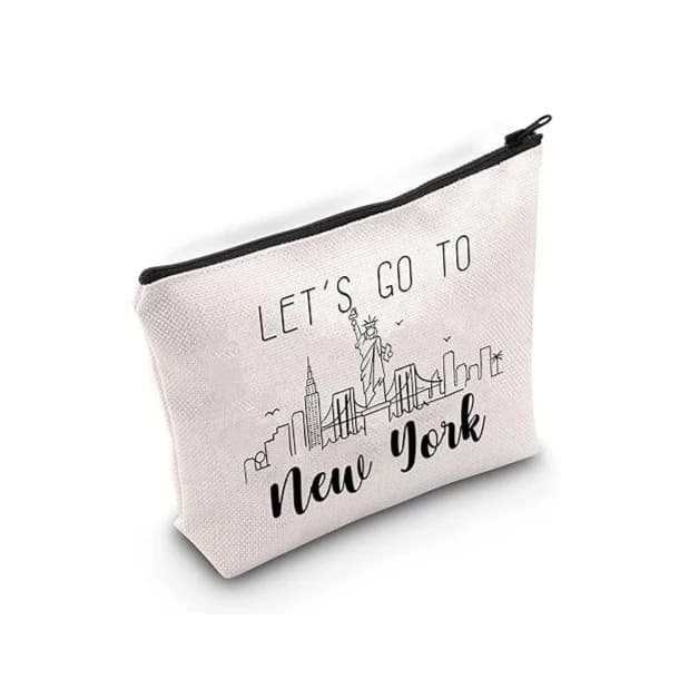 Canvas makeup bags