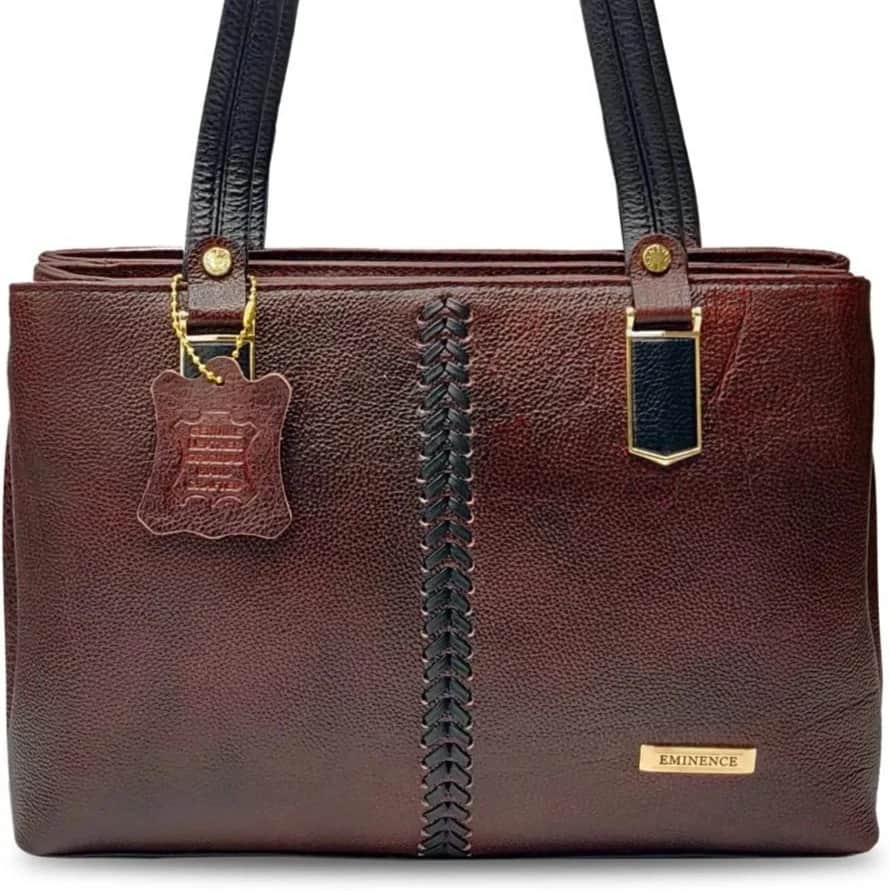 Leather handbags