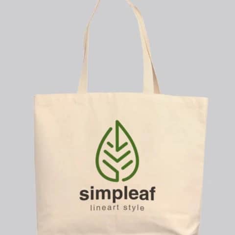 Promotional cotton tote bags