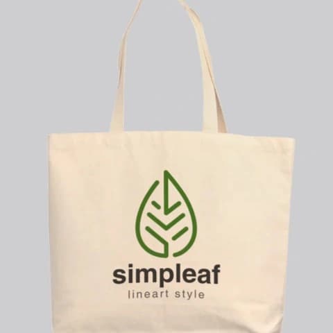 Promotional cotton tote bags