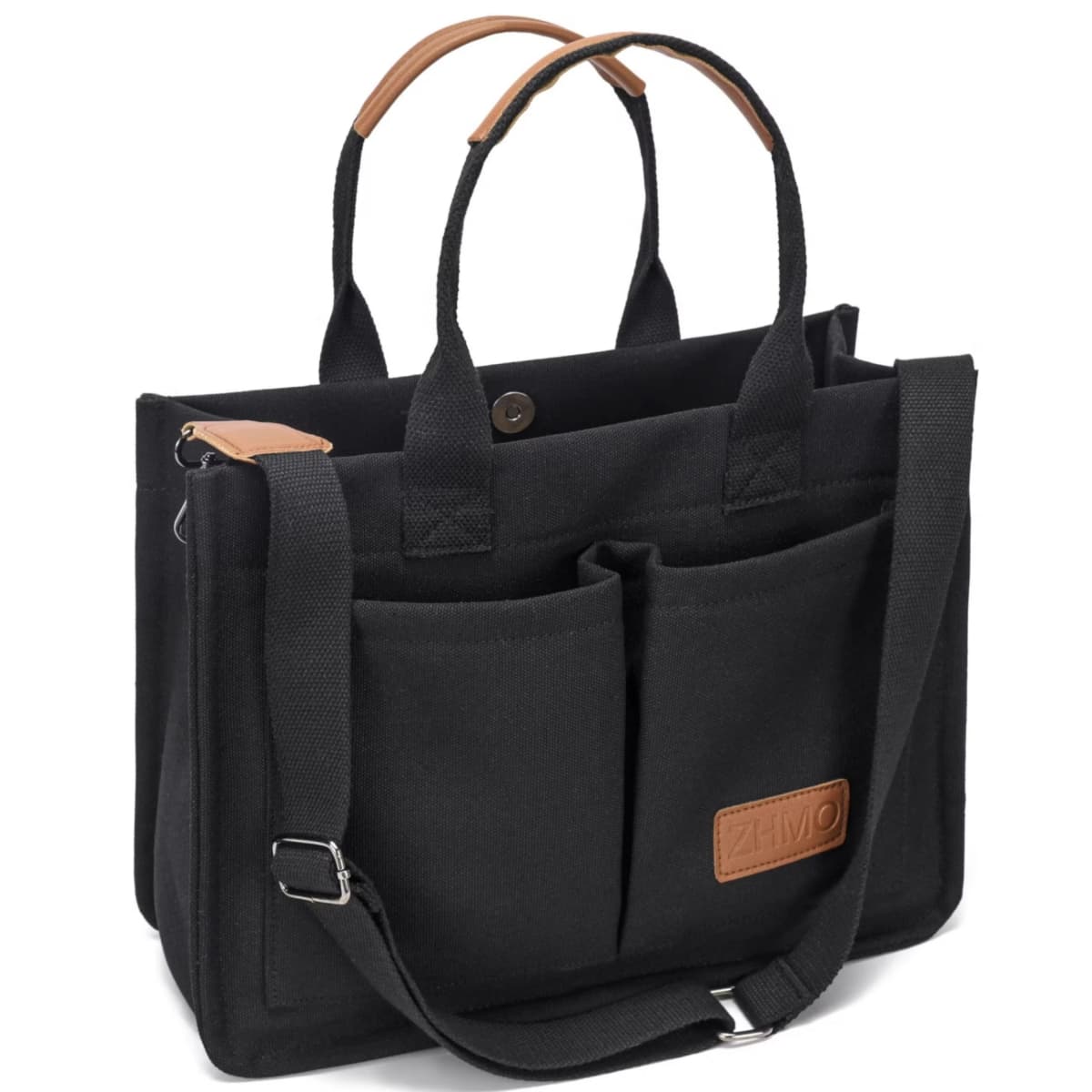 Black tote bags
