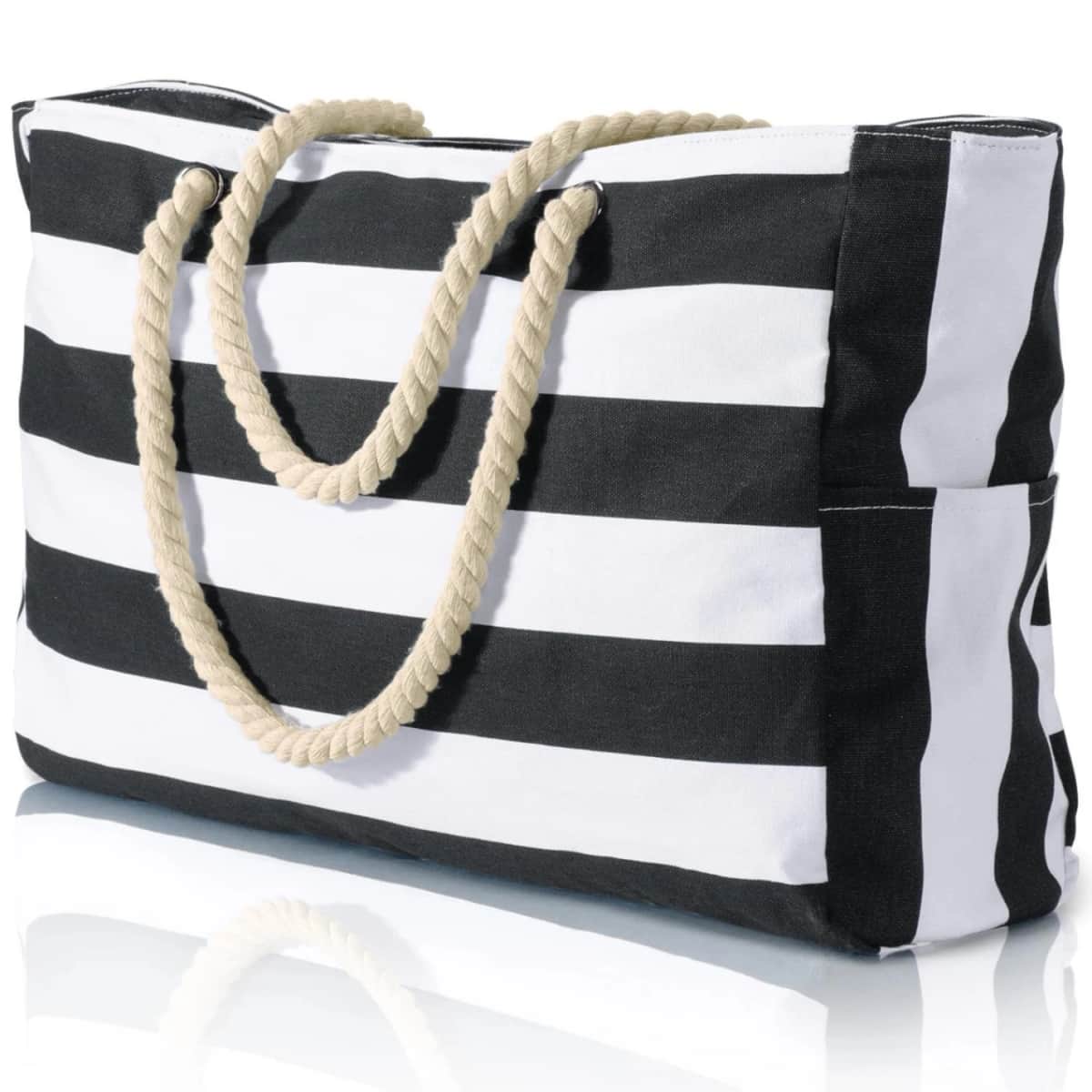 Canvas Tote Bags With Rope Handle