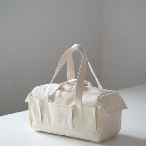 Small Canvas Duffle Bags view 3