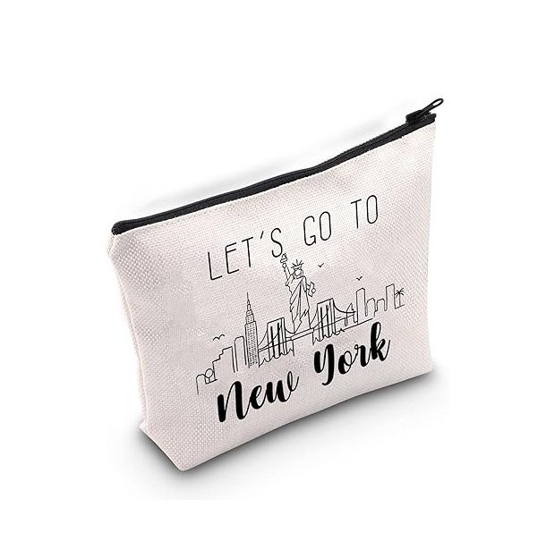 Canvas makeup bags
