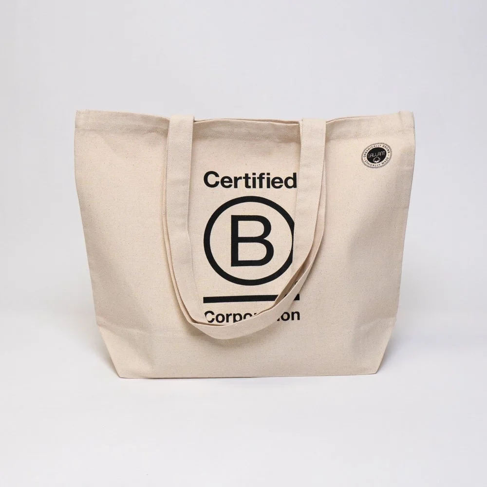 Personalized canvas tote bags